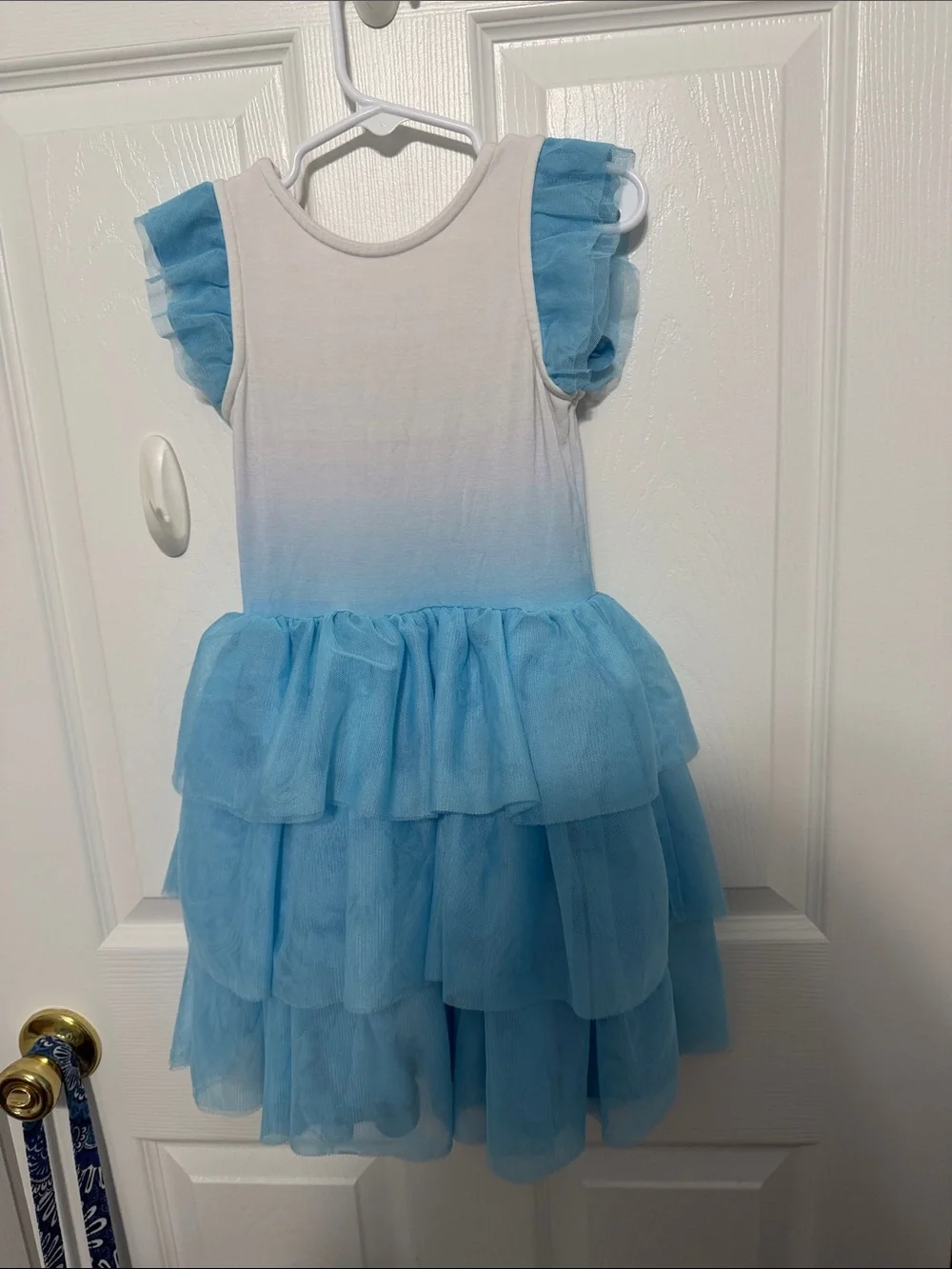 Disney children’s play wardrobe or costumes. There are nine dresses